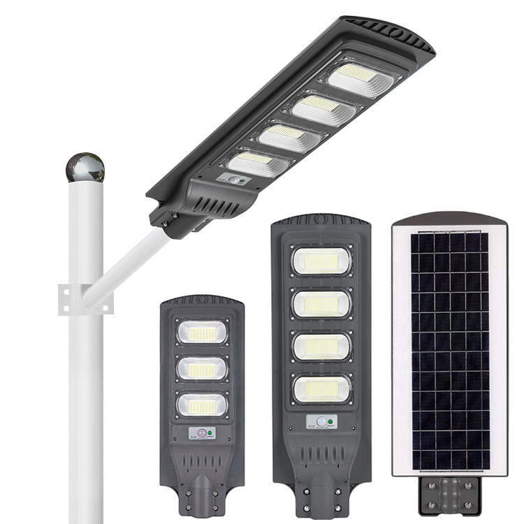 50-300W High Lumen Induction Power Solar Street Lamps for Road and Garden Lighting