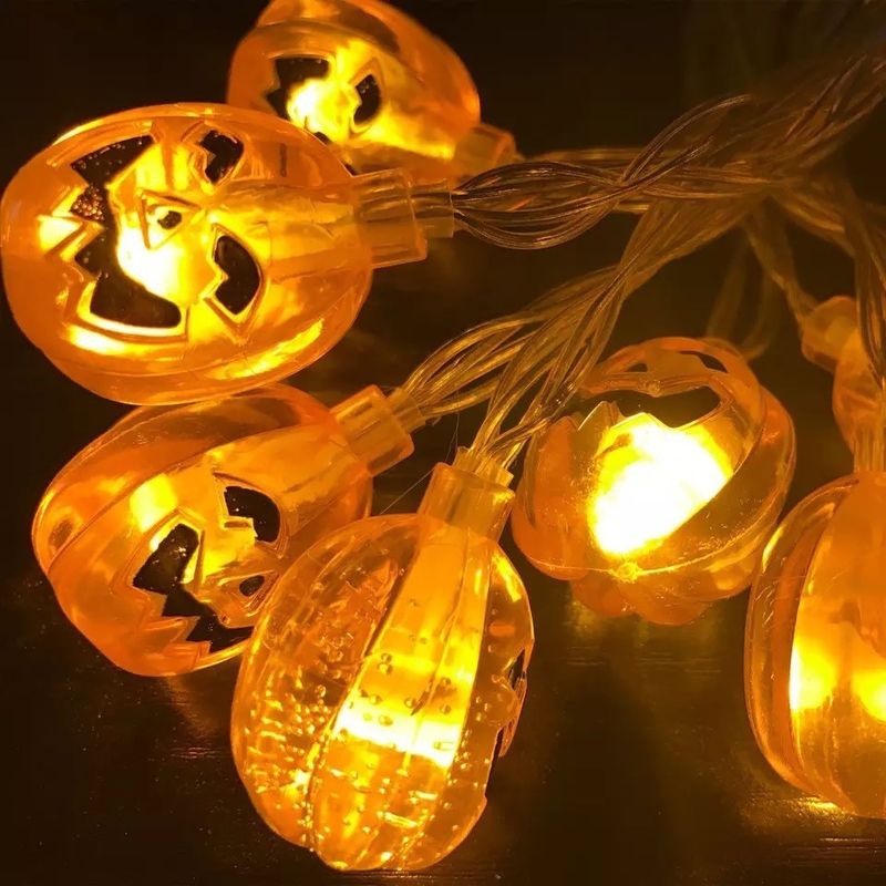 Halloween Decoration String Lights With Battery Fashion Style 10000 Working Time hours
