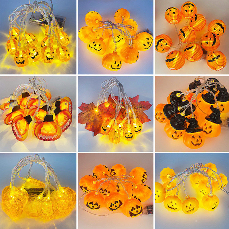Halloween Decoration String Lights With Battery Fashion Style 10000 Working Time hours