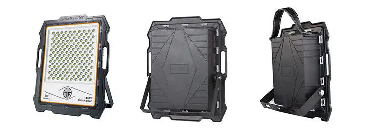 100W 200W 300W 400W Solar Flood Light With CCTV Camera and Remote Control for Outdoor