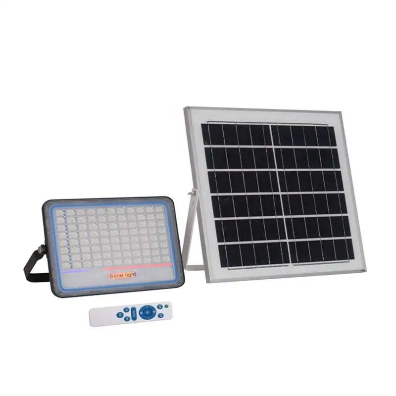 Aluminum Body and PC Cover Solar LED Flood Light for Garden in Color Rendering Index Ra 80
