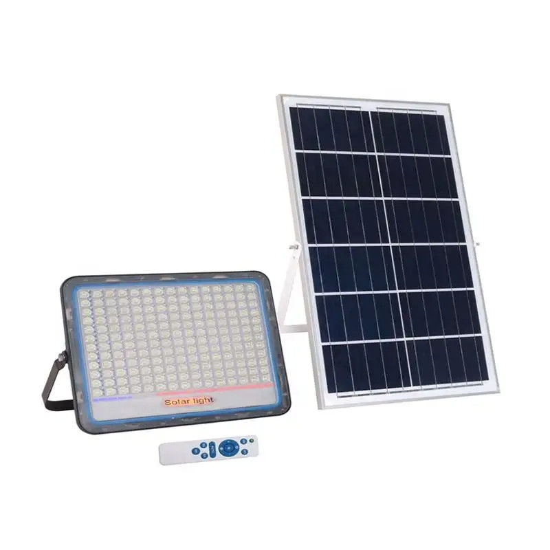 Aluminum Body and PC Cover Solar LED Flood Light for Garden in Color Rendering Index Ra 80