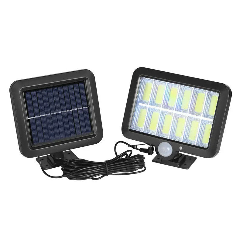 Outdoor Portable Solar Rechargeable Emergency Camping Lamp IP65 Grade and ABS Material