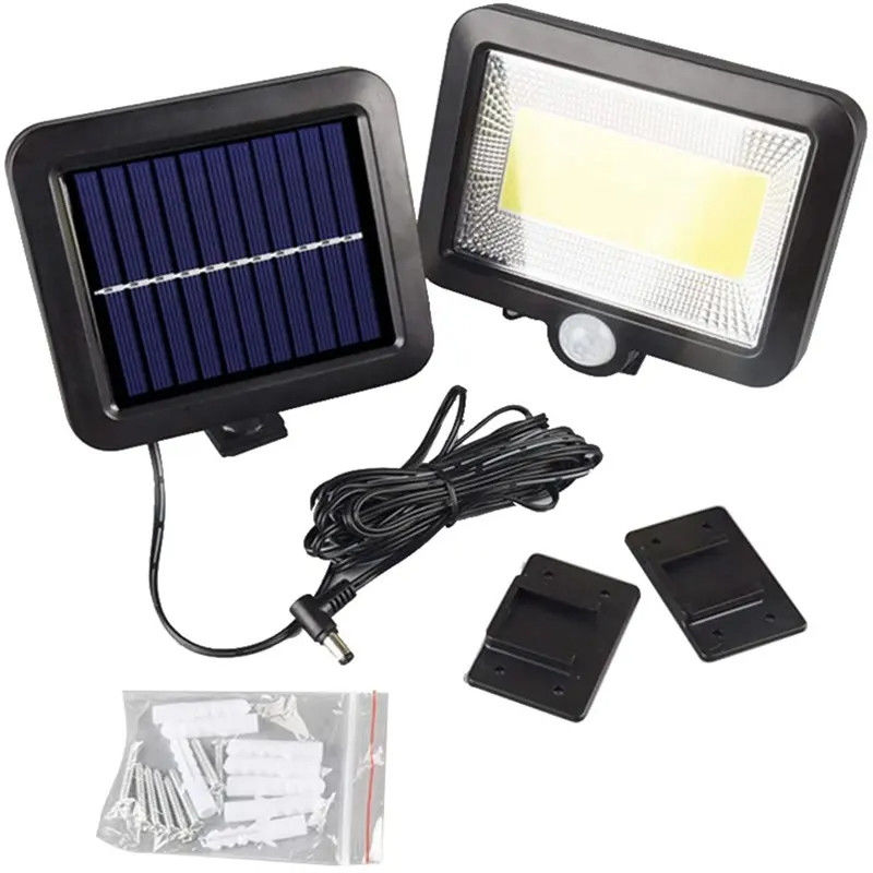 Outdoor Portable Solar Rechargeable Emergency Camping Lamp IP65 Grade and ABS Material
