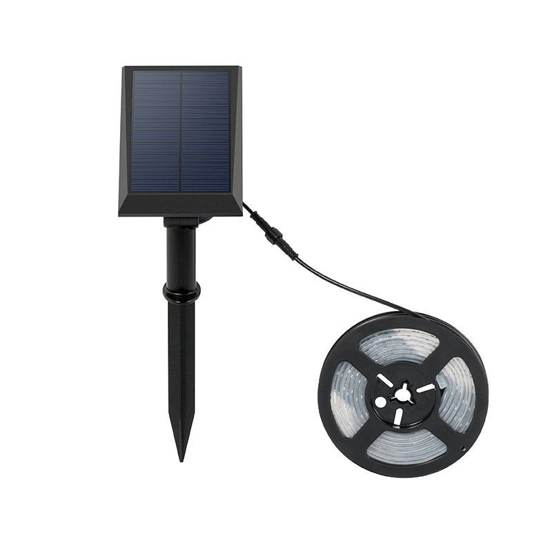 Flexible Solar Strip Light for Home Decor Wedding Christmas 2835 LEDs Waterproof IP65