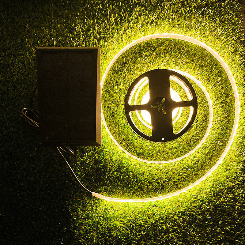 Flexible Solar Strip Light for Home Decor Wedding Christmas 2835 LEDs Waterproof IP65