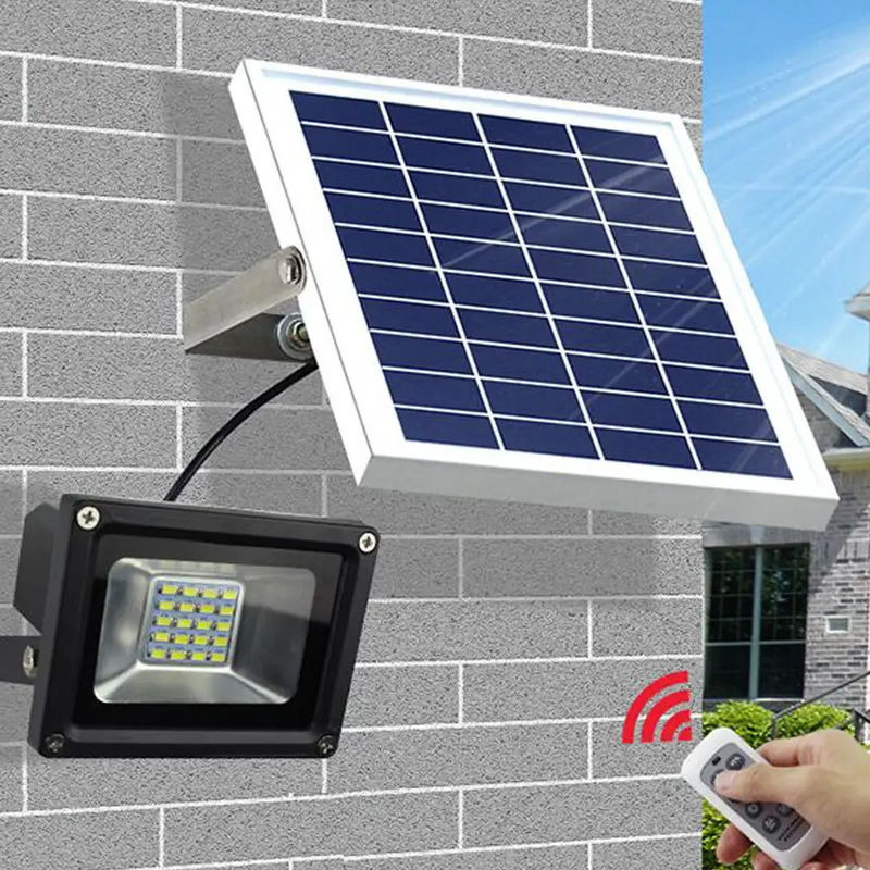 Solar Flood Light with Dimming and Automatic Night Work Mode High Bay LED Light Source