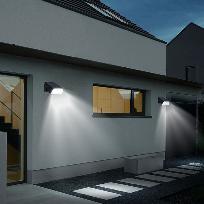 Super Bright Solar Wall Garden Lights For Yard Garage Waterproof Outdoor Security