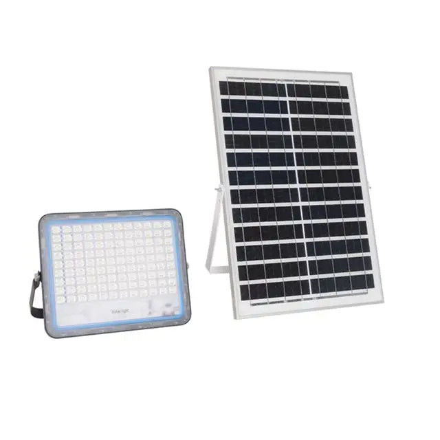 2- Durable Aluminum Lamp Body Solar Flood Light with High Brightness and IP65 Waterproof