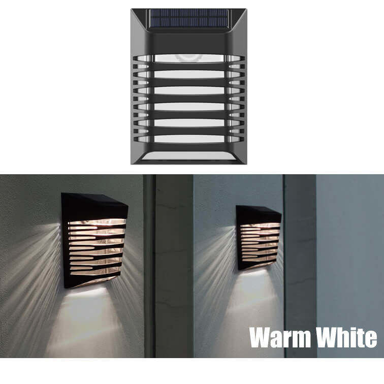 120° Beam Angle ABS Newest Durable Waterproof Outdoor Led Step Stair Deck Garden Wall Solar Fence Post Lights