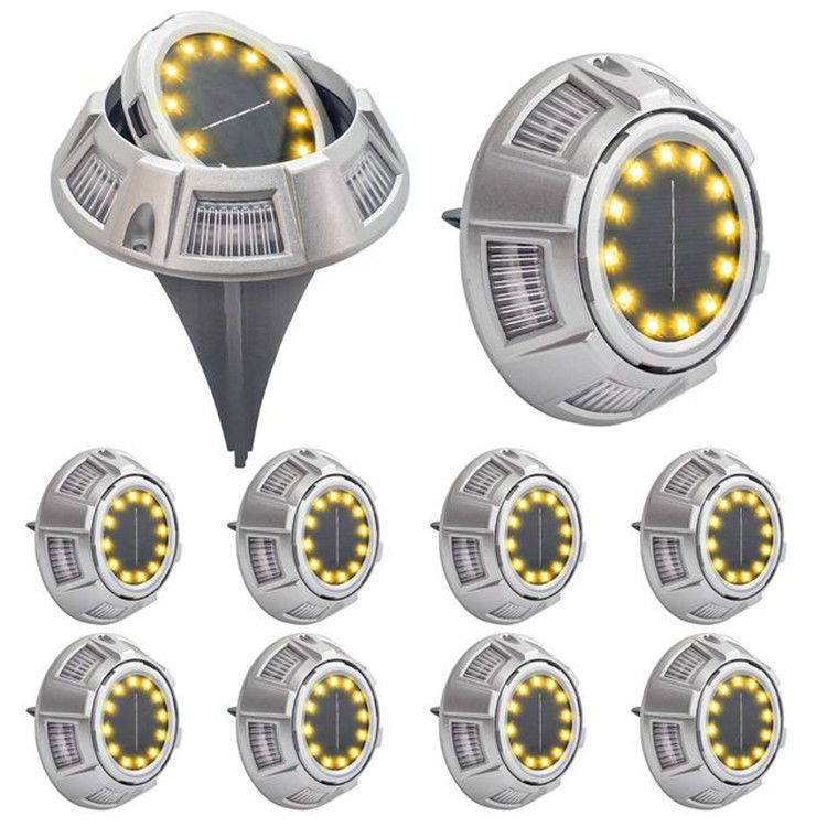 3V Input Voltage Solar Underground Light for Garden Park Decoration in ABS/Aluminium