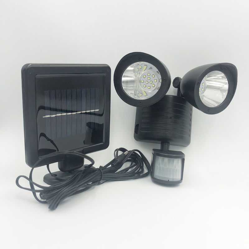 50000 Hours Lifespan 22LED Human Body Sensor Solar Security Light for Outdoor Pathway