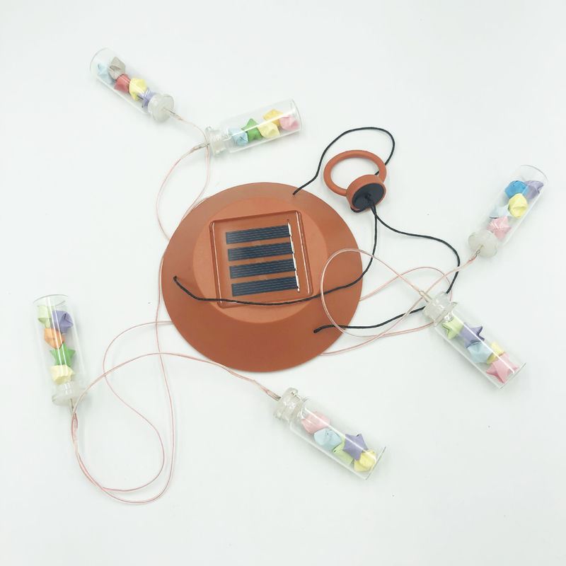Multi-color Smart LED Solar Wind Chime Lamp for Outdoor Garden Lighting 50000 Hours