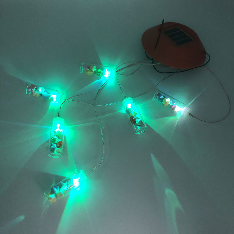 Multi-color Smart LED Solar Wind Chime Lamp for Outdoor Garden Lighting 50000 Hours