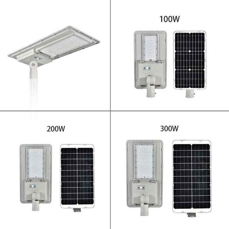 Outdoor Waterproof Solar Light 100W 200W 300W Integrated All In One Led Street Light