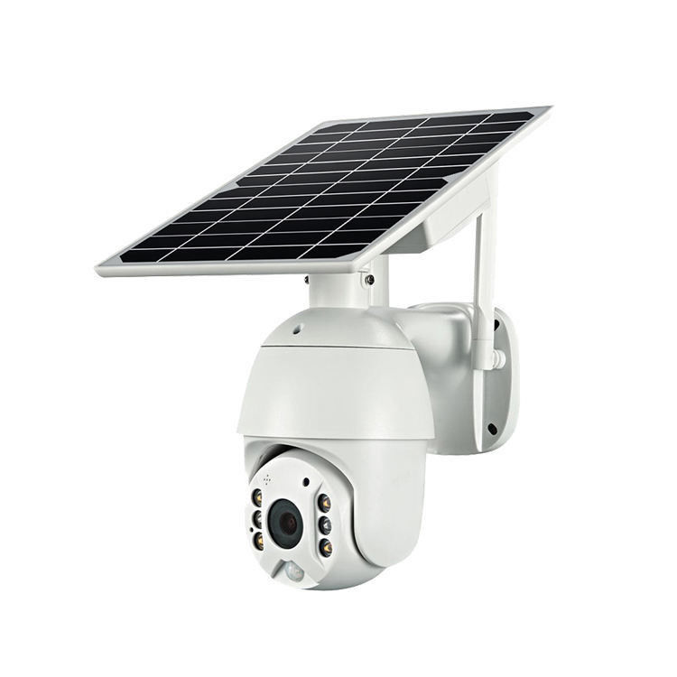 WiFi/4G Network Supply Mode Solar Flood Light With CCTV Camera For Outdoor Lighting