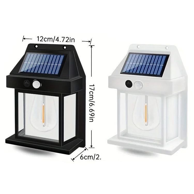Garden Lighting Solutions Service Solar Wall LED Light with 6000K Color Temperature CCT