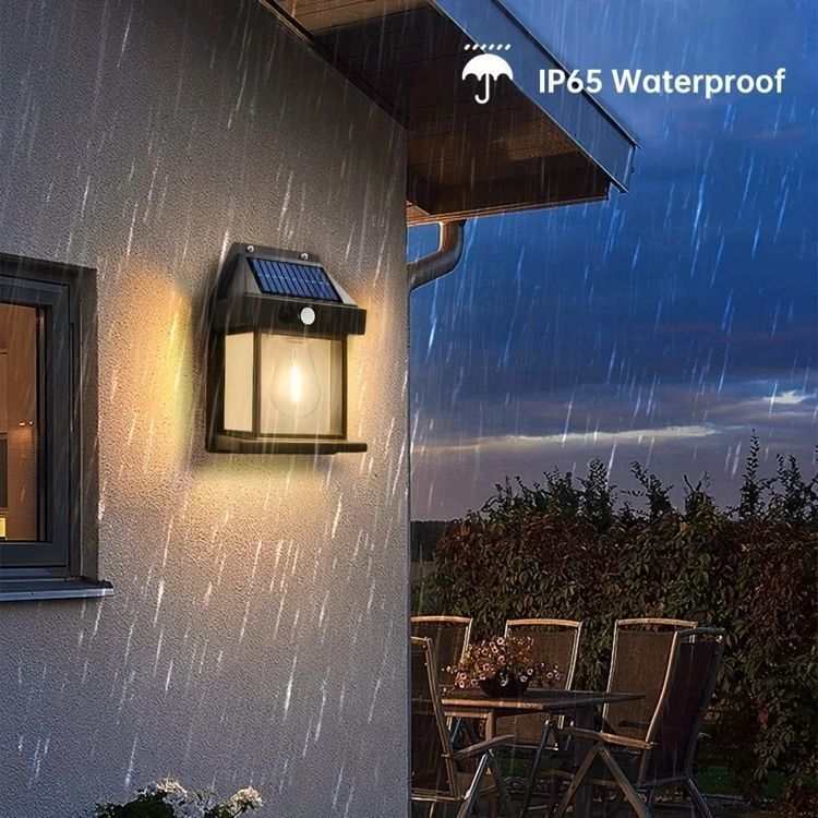 Garden Lighting Solutions Service Solar Wall LED Light with 6000K Color Temperature CCT