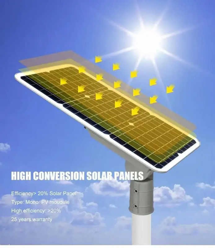 50000 Hours Lifespan Solar Wall Light Led Yard Solar Panel Waterproof Solar Street Light