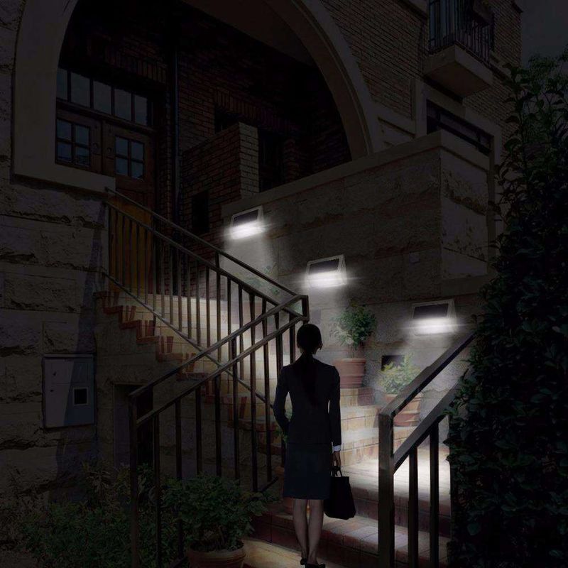 Road Yard Motion Security Led Wall Lamp with 1- and High Color Rendering Index Ra 90