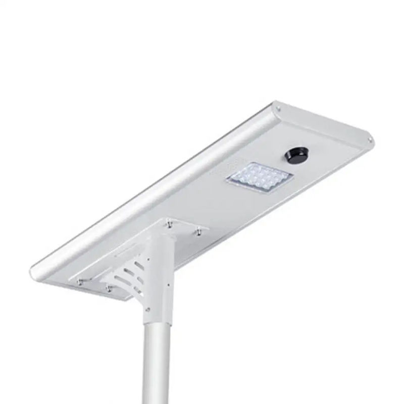 30W 40W 120W All In One IP65 Lithium Battery Powered Self Cleaning Solar Street Light