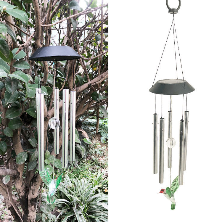 Bring Beauty and Light to Your Garden with Solar LED Light Color Changing Wind Chimes