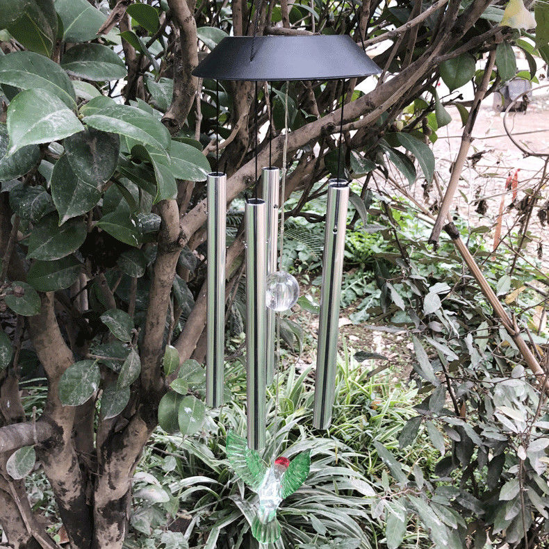 Bring Beauty and Light to Your Garden with Solar LED Light Color Changing Wind Chimes