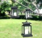 One Solar Landscape Light for Retro Atmosphere Outdoor Waterproof Candle Light Garden