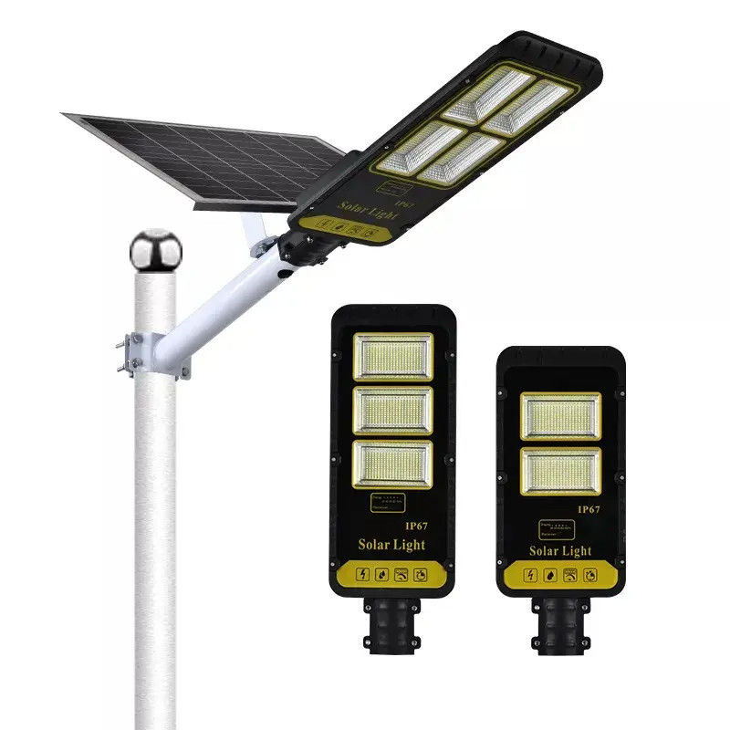 100W 200W 300W Solar Street Light All In One LED for Outdoor Lighting Waterproof IP67