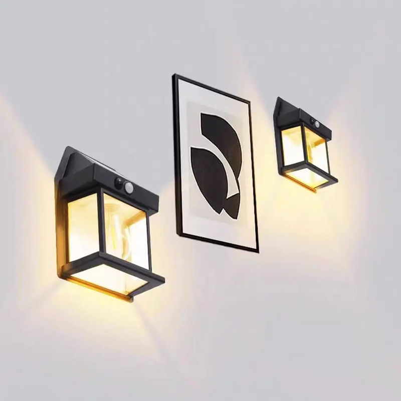 Solar Panel Light Outdoor Solar Led Lamp With Motion Sensor Wall Lights Ip65 Waterproof