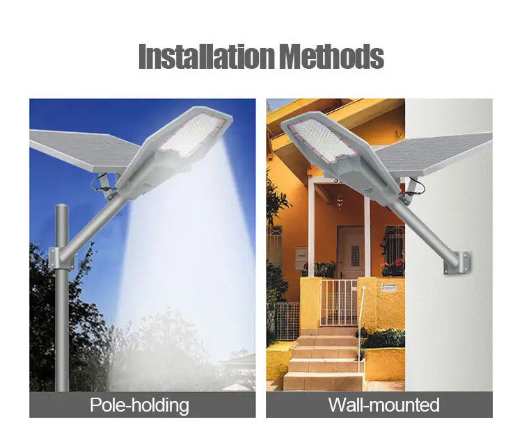 Solar Led Lampara 300w 400w 500w 200lm/W Ip66 Lamparas Solares Lighting for Commercial