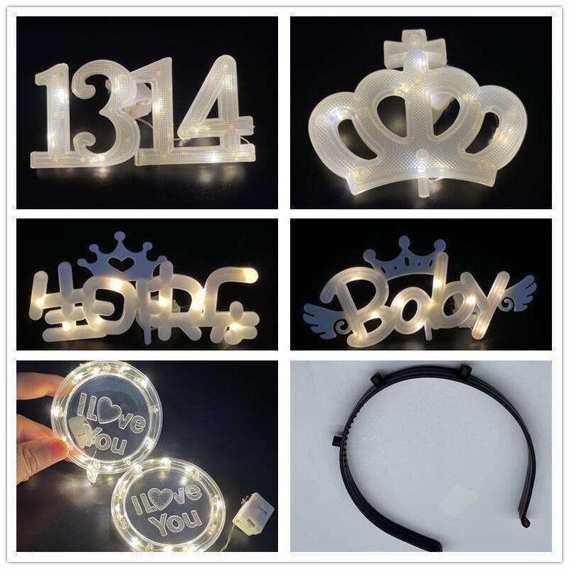 8 Modes LED Cake Light for Holiday Happy Birthday Wedding Garden Christmas Decoration