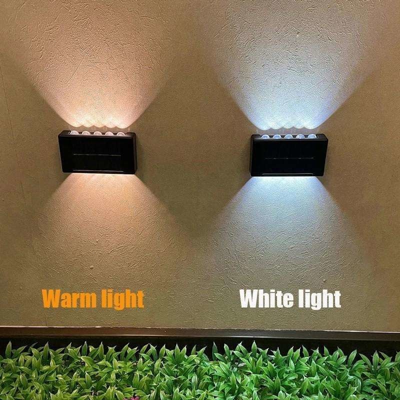 Outdoor Led Garden Street Light Solar Wall Sconce for Household Decoration Arrangement