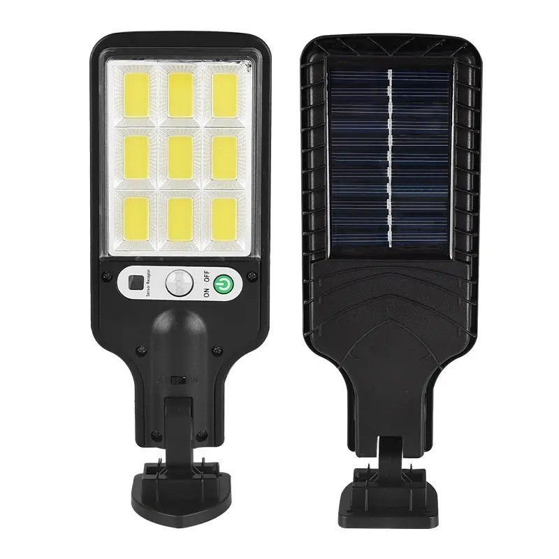 Solar Garden Light High Lumen Sensor Security Wall Street Lamp for Outdoor Lighting