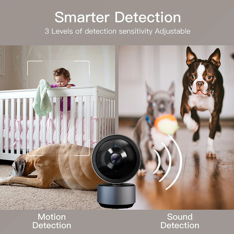 4x Electronic Zoom Tuya Smart PTZ CCTV WiFi Surveillance Camera for Indoor Monitoring