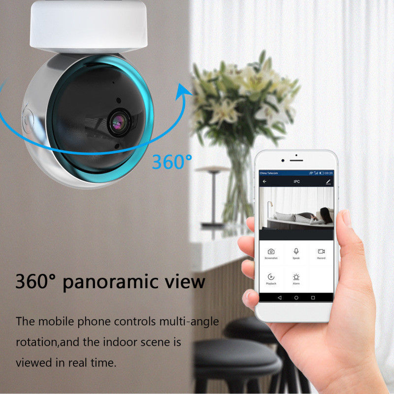 4x Electronic Zoom Tuya Smart PTZ CCTV WiFi Surveillance Camera for Indoor Monitoring