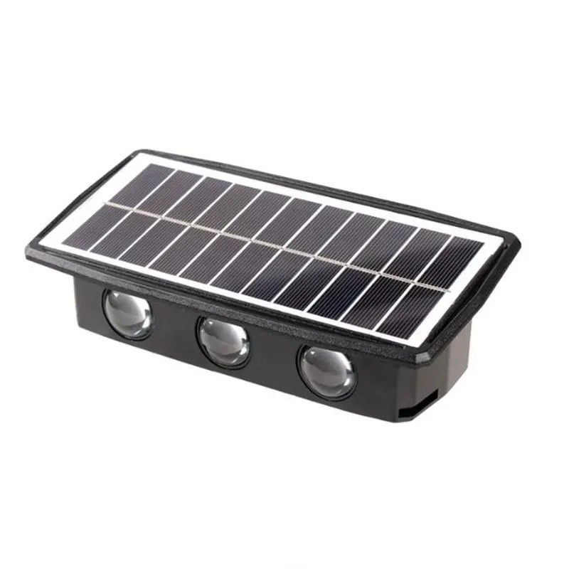 Villa Highlight Wall Garden Solar Courtyard Light with 80 Ra Color Rendering Index