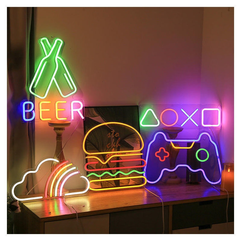 Home Party Holiday Decor Xmas Gift LED Neon Light Banana Wall Art Sign for Home Needs