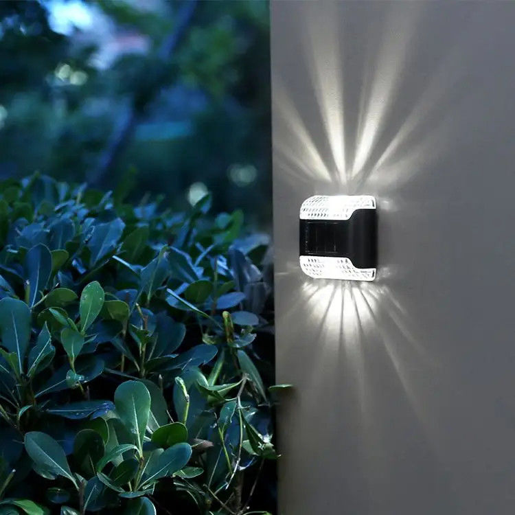 80 Luces Solares Wall Mounted Lamp Led Solar Lights for Outdoor Garden Decoration
