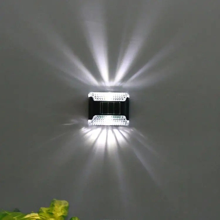 80 Luces Solares Wall Mounted Lamp Led Solar Lights for Outdoor Garden Decoration