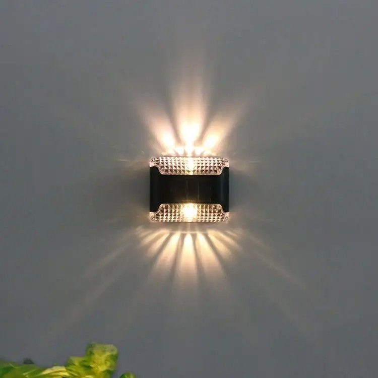 80 Luces Solares Wall Mounted Lamp Led Solar Lights for Outdoor Garden Decoration