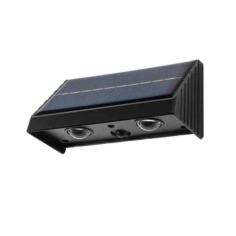 IP54 Waterproof Decorative Outdoor Led Solar Wall Light for Balcony Stair Patio Spot Light
