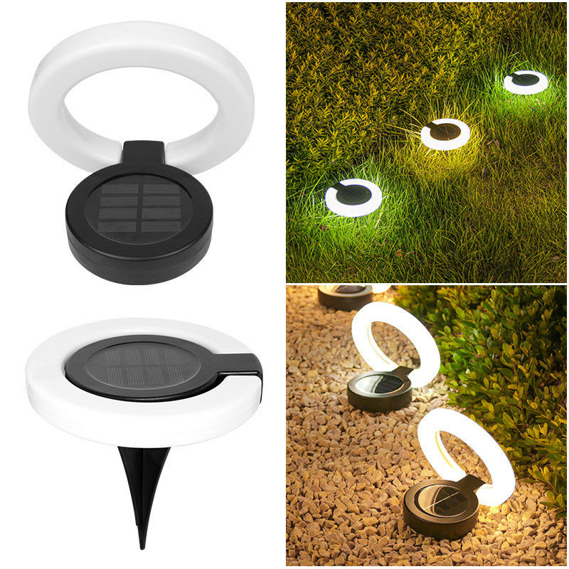 Outdoor Solar LED Deck Lights Garden Decor Spotlight Solar Powered Wall Lamp for Garden