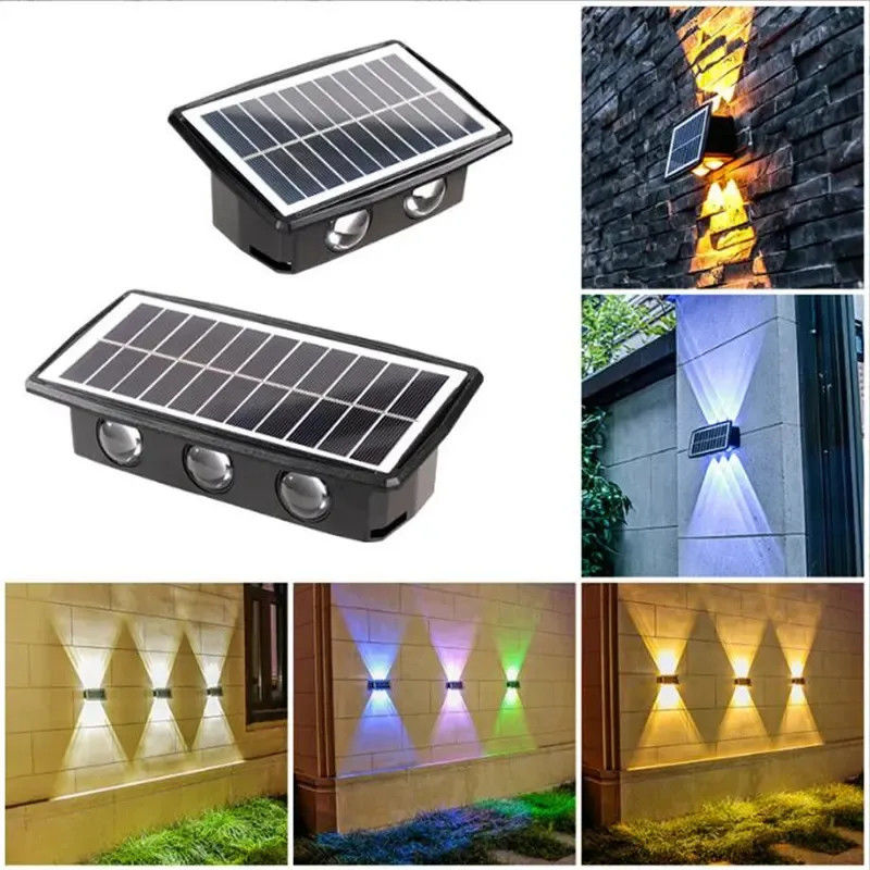 Waterproof Solar Courtyard Light for Villa Garden Wall -20 60C Working Temperature