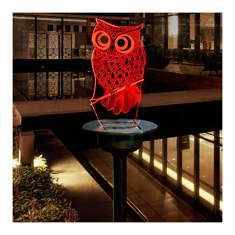 Outdoor Ip65 Waterproof Solar Led Lawn Lamp for Courtyard Decor Garden Pathway Lighting