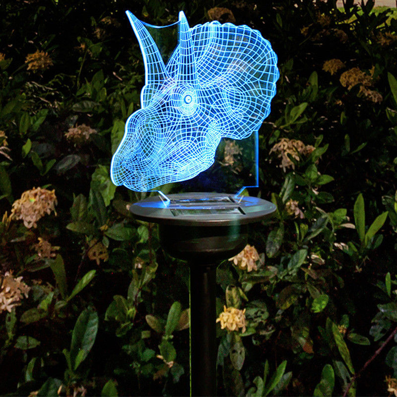 Outdoor Ip65 Waterproof Solar Led Lawn Lamp for Courtyard Decor Garden Pathway Lighting