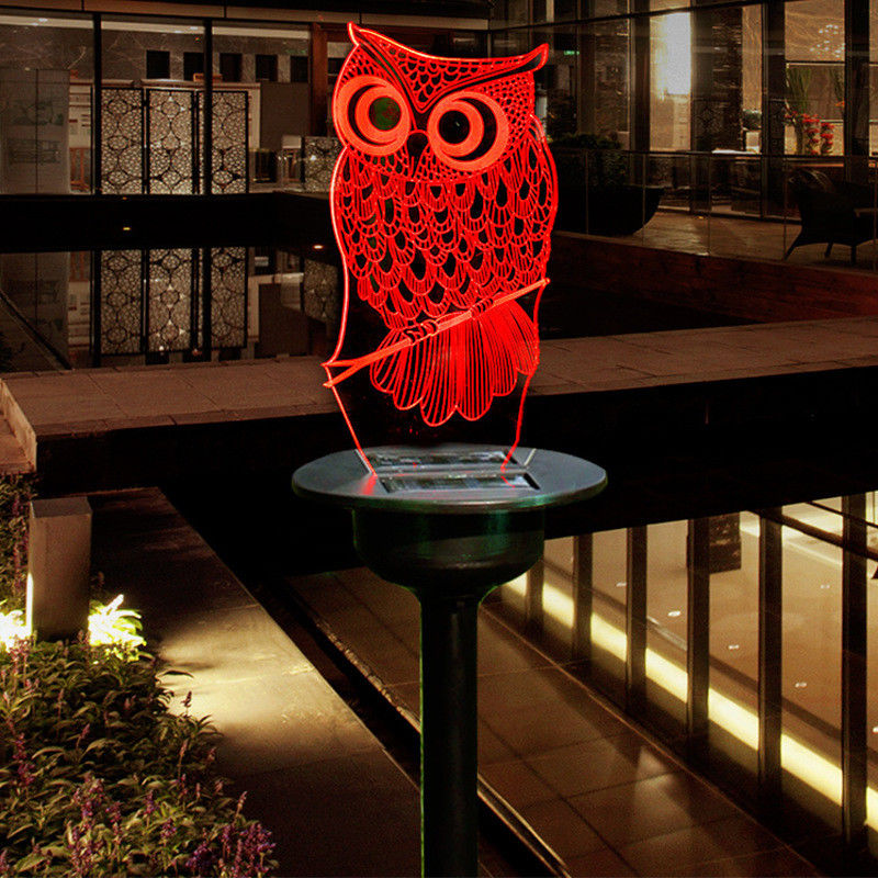 Outdoor Ip65 Waterproof Solar Led Lawn Lamp for Courtyard Decor Garden Pathway Lighting