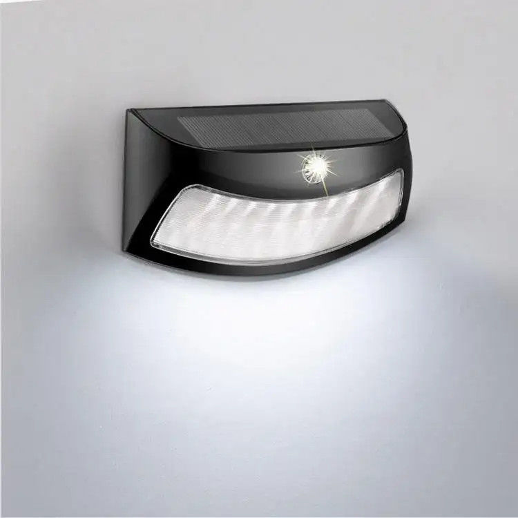 Modern Outdoor Luminaires 2V Solar Powered Wall Light for Porch Outdoor Lighting