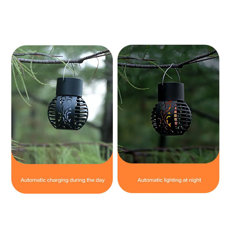 Hanging Garden Outdoor Decorative Solar Lights with Metal Waterproof LED Table Lamp