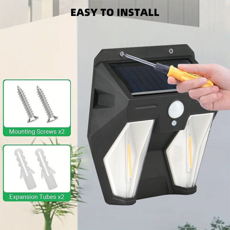 IP65 Waterproof Solar Tungsten Filament Lights Ideal for Outdoor Home Garden Security
